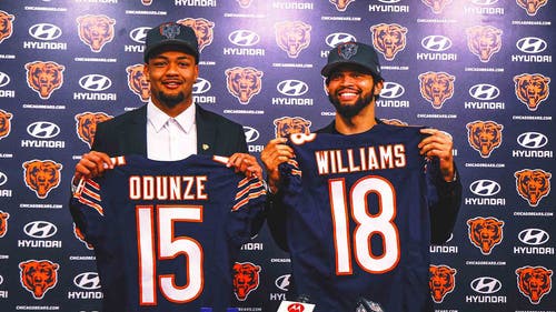 NEXT Trending Image: Chicago Bears are thinking big after drafting QB Caleb Williams, WR Rome Odunze